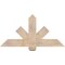 Ekena Millwork Kennewick Smooth Timber Gable Bracket, Douglas Fir, 48"W x 24"H x 3 1/2"D x 5 1/2"F, 12/12 Pitch GBW048X24X0406KEN00SDF - alternate 1